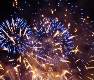 Feuerwerk Schlosshotel Münchhausen Aerzen