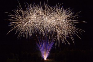 Feuerwerk Bernsteinsee Sassenburg Stüde